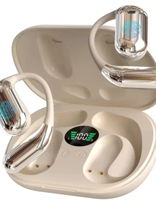 Load image into Gallery viewer, Ear-Mounted Bluetooth Headset with LED Display (One Set)
