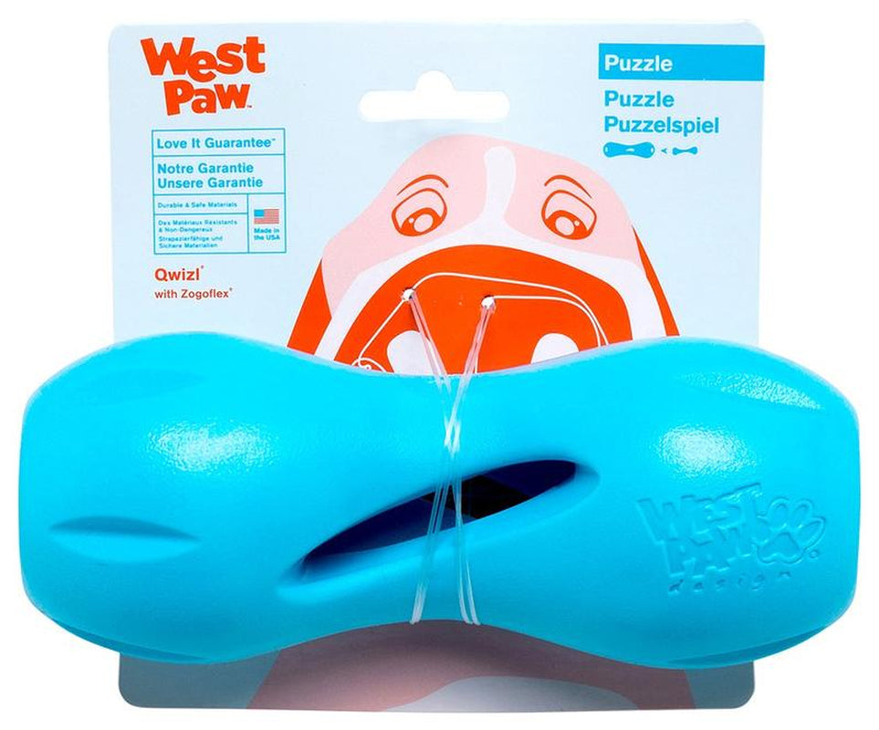 WEST PAW Design, Toy Dog Qwizl Aqua Small