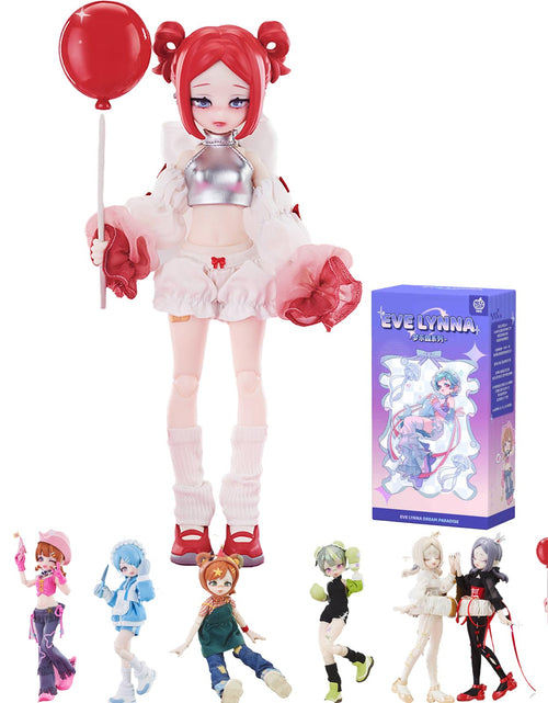 Load image into Gallery viewer, GNATAPIAY 1/12 BJD Blind BoxKawaii BJD Eve Lynna Series 1/12 Ball Jointed Doll Collectable Action Figure Posable Dress Up Doll for Girls Birthday Party Gift Toys
