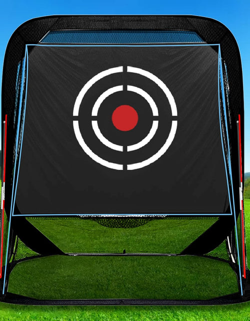Load image into Gallery viewer, Golf Pop-Up Hitting Cage: 8X7X7Ft Practice Net with Target Portable Backyard Garage Training for Driving Chipping Swing Beginners &amp; Golf Enthusiasts
