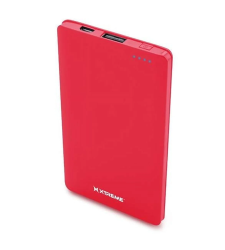 3000 Mah Power Bank, Red