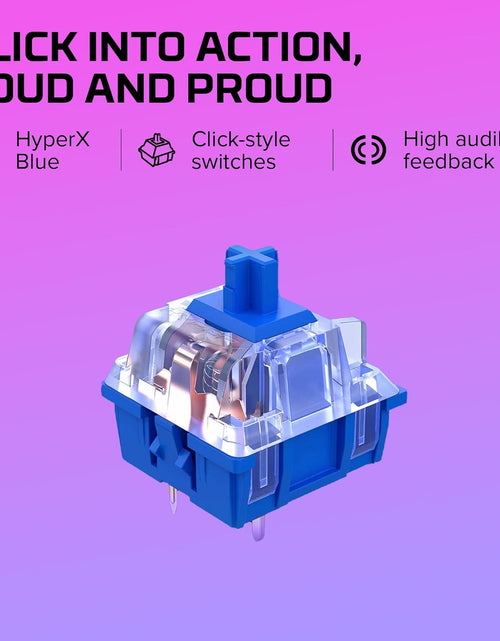Load image into Gallery viewer, Alloy Origins - Mechanical Gaming Keyboard, Software-Controlled Light &amp; Macro Customization, Compact Form Factor, RGB LED Backlit - Clicky  Blue Switch,
