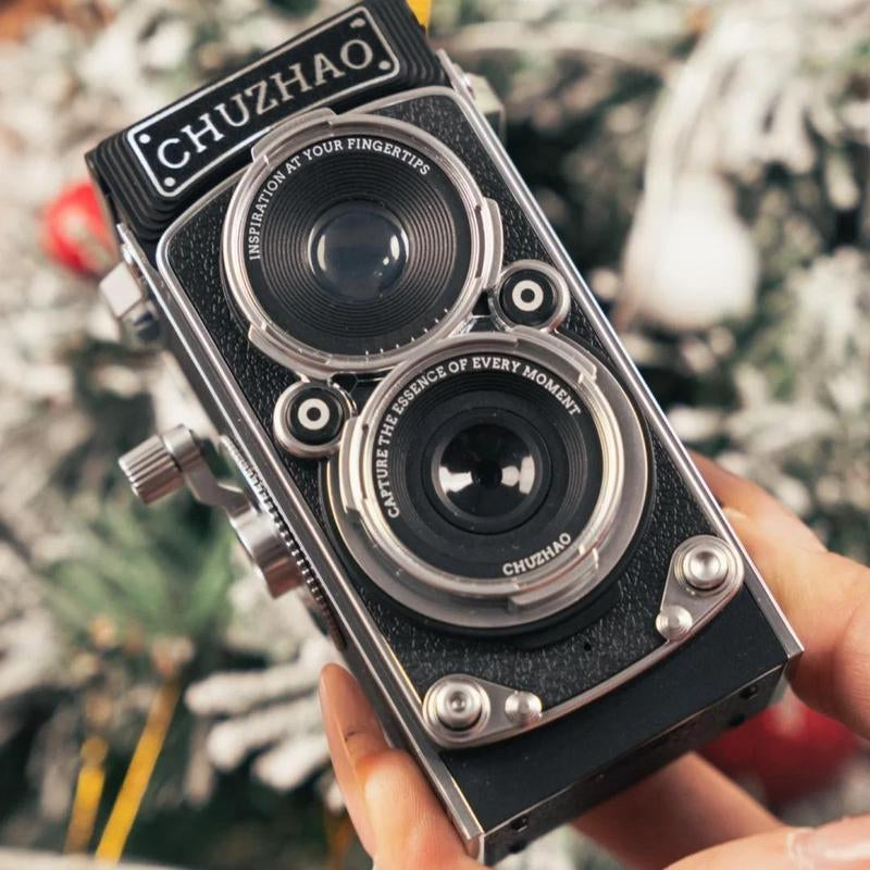 Digital Vintage Mini Digital Camera, 1080P HD Video 12MP Autofocus Digital Cameras with 16GB Card, Compact Camera for Vlogging