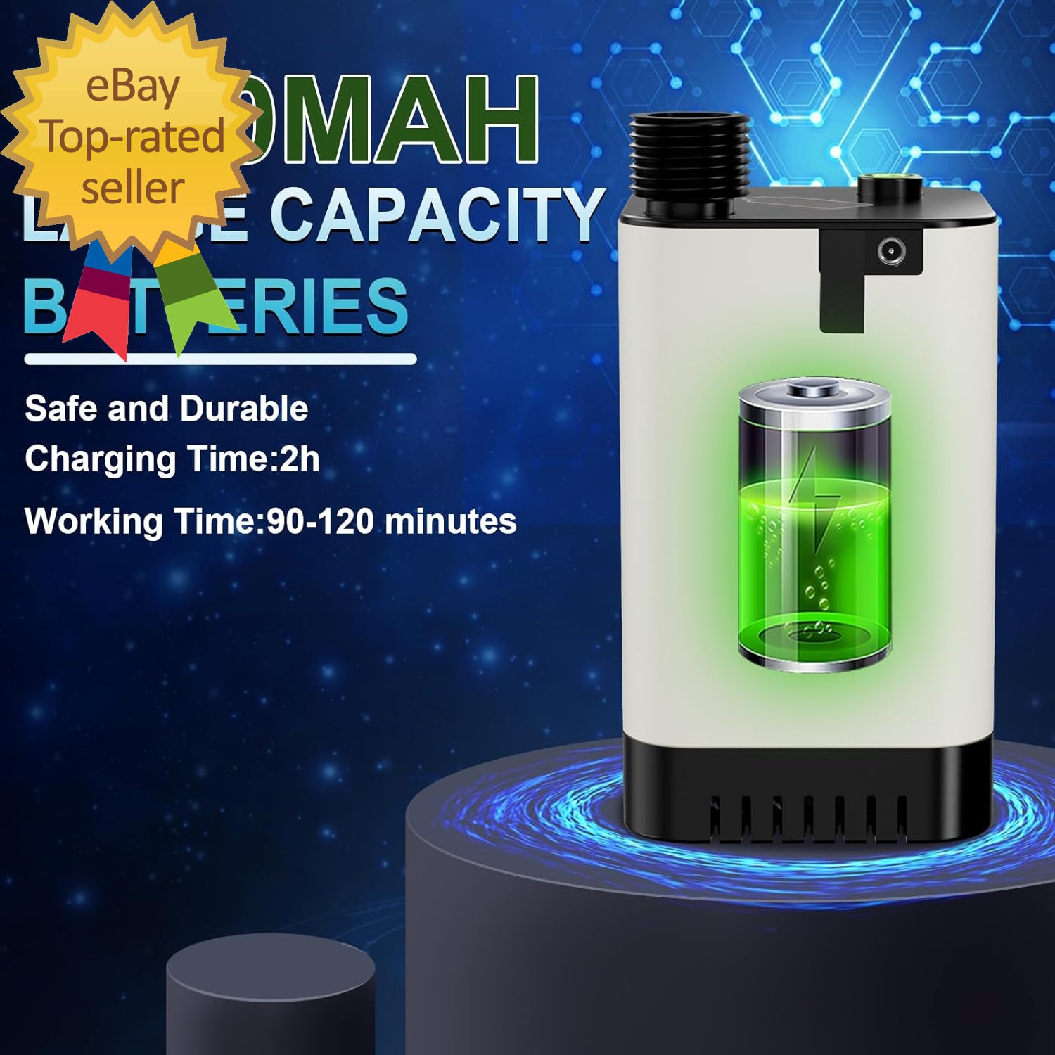 Portable Shower for Camping, Rechargeable Electric Camping Shower Pump