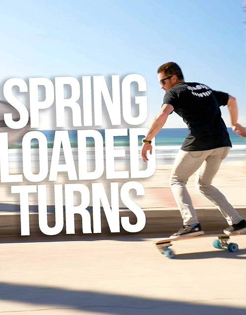 Load image into Gallery viewer, Cruiser - 29&quot;X10&quot; 7-Ply North American Maple Deck, Carving Truck, Fully Assembled, Supports up to 275 Lbs for Surf-Like Carving
