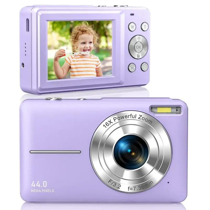 Fall FHD 1080P Digital Cameras Withsd Card, 16X Digital Zoom Camera,Portable Mini Digital Camera Forstudents Boys Girs, Point and Shootcamera Digital for Gifts, Back Toschool Gifts, Boyfriend Gift