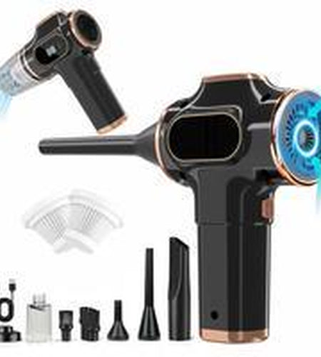 LIMITED TIME // FEW Left!Handheld Cordless Car Vacuum Cleaner, 19000PA Powerful, 6-In-1 Portable Vacuum Cleaner with Smart Display, Suitable for Car, Home, Office, Pet Portable High Portable Cordless Cleaning Machine.The Best Gift for Dad. Cordless Vacuum