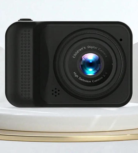 1080P Mini Dual Lens Digital Camera for Summer, 2000W Front & Rear Dual Compact Camera with Eye Protective Screen, Digital Camera, Anti-Fall High Definition Digital Cameras, Portable Digital Cameras for Video Shooting, Camera for Vlogging