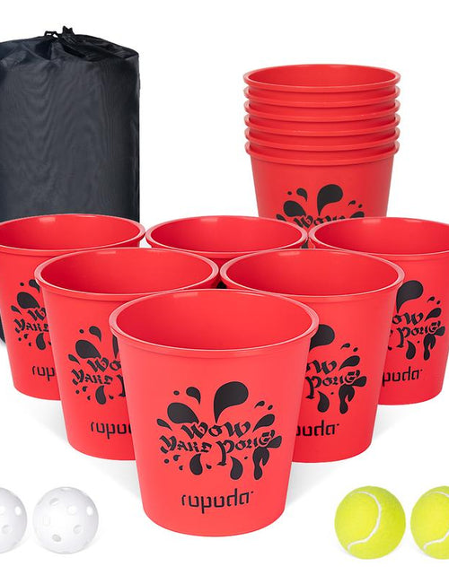 Load image into Gallery viewer, (Summer Turn-Up)Ropoda Yard Pong - Giant Yard Games Set Outdoor for the Beach, Camping, Lawn and Backyard, Summer Turn up &amp; Father&#39;S Day Deal
