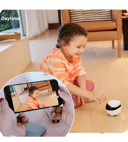 Smart Home Mobile Surveillance Robot Camera