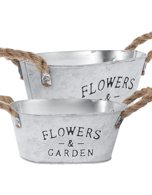 Load image into Gallery viewer, 2 Pcs Garden Supplies Planting Flower Pot Artistic
