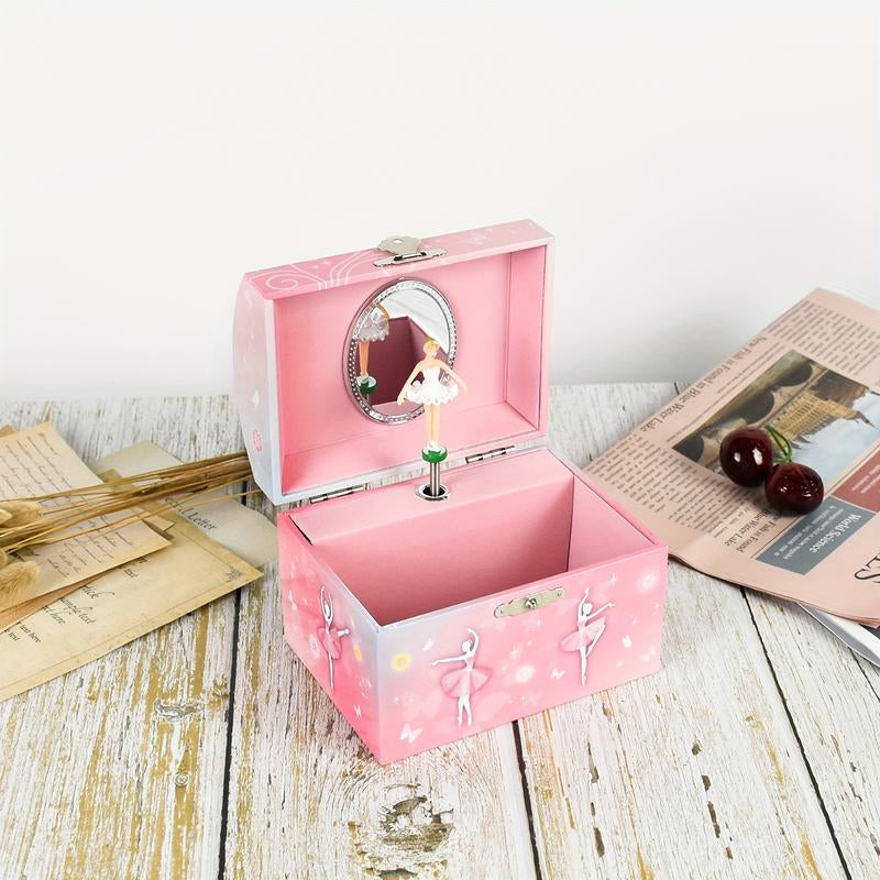 Musical Jewelry Box，Organize，Gift for Girls Children Girlfriend Mom，Room Decor，Ballerinas，Unicorn，Birthday，Valentine'S Day, Thanksgiving, Halloween，Christmas
