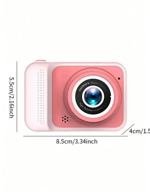 Load image into Gallery viewer, 1080P Mini Dual Lens Digital Camera for Summer, 2000W Front &amp; Rear Dual Compact Camera with Eye Protective Screen, Digital Camera, Anti-Fall High Definition Digital Cameras, Portable Digital Cameras for Video Shooting, Camera for Vlogging
