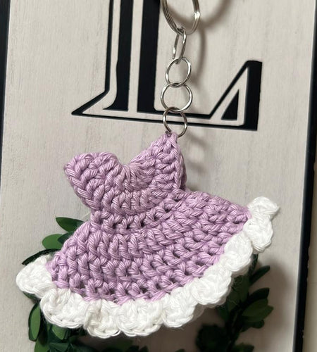 New Born Favor , Baby Shower Party Gift , Keychain Crochet