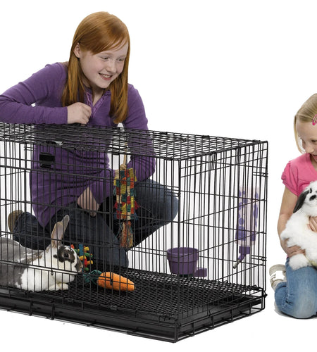 Wabbitat Folding Rabbit Cage