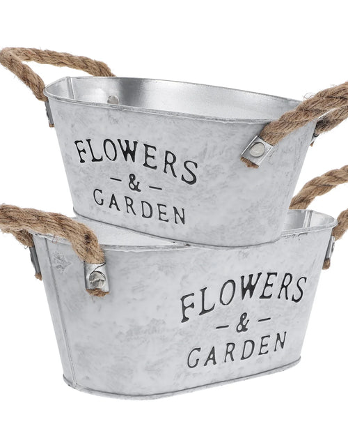 Load image into Gallery viewer, 2 Pcs Garden Supplies Planting Flower Pot Artistic
