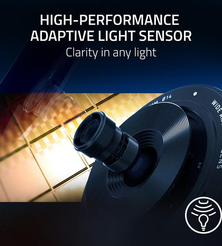 Kiyo Pro Webcam for Streaming, Gaming, Video Calls: Full HD 1080P 60FPS - Adaptive Light Sensor - HDR Enabled - Wide Angle Lens with Adjustable FOV - Works with OBS, Xsplit, Twitch, Zoom, Teams