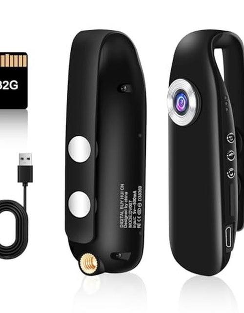 Load image into Gallery viewer, 32G Body Camera, Small Sport Video Camera HD 1080P Body Camera, Portable
