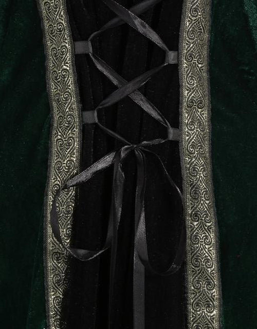 Load image into Gallery viewer, Women&#39;S plus Size Medieval Dress Costume for Renaissance Princess - Accessories, Womenswear Lace Adjustable Sleeve Breathable Vampire Costume
