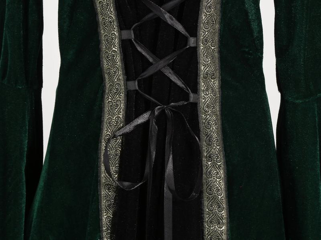 Women'S plus Size Medieval Dress Costume for Renaissance Princess - Accessories, Womenswear Lace Adjustable Sleeve Breathable Vampire Costume