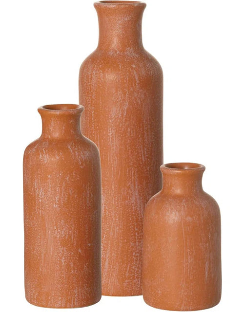 Load image into Gallery viewer, Ceramic Vase Set, Farmhouse Decor, Home Decor
