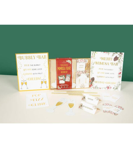 Mimosa Bar Holiday Decor Kit