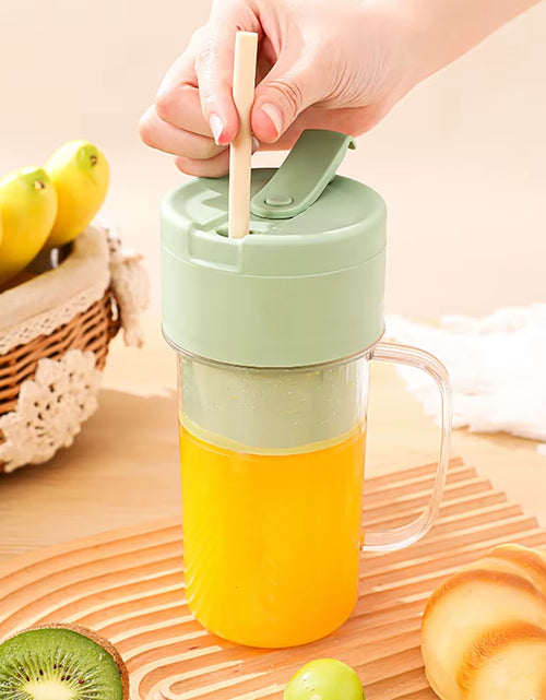 Load image into Gallery viewer, Portable Electric Juicer Juice Cup Outdoor Camping Juicer Home Kitchen Appliances Fruit Blender

