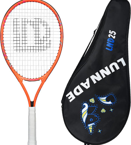 Tennis Racket for Kids Junior, 19/21/23/25 Inch Youth Tennis Racquet with Cover, Suitable for Beginner Boys and Girls Age 3-12