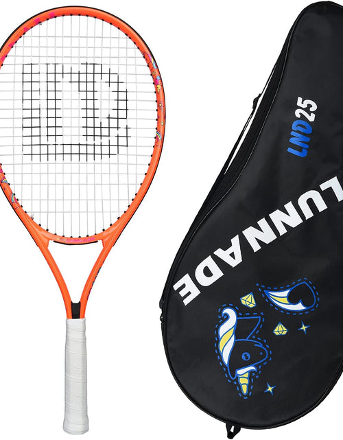 Load image into Gallery viewer, Tennis Racket for Kids Junior, 19/21/23/25 Inch Youth Tennis Racquet with Cover, Suitable for Beginner Boys and Girls Age 3-12
