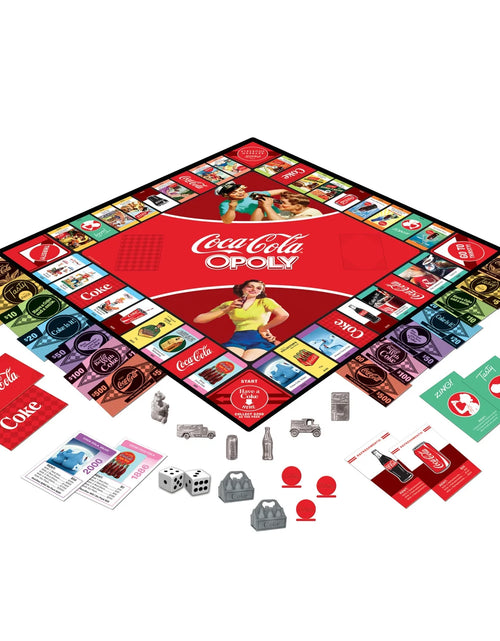 Load image into Gallery viewer, Opoly Family Board Games - Coca-Cola Opoly
