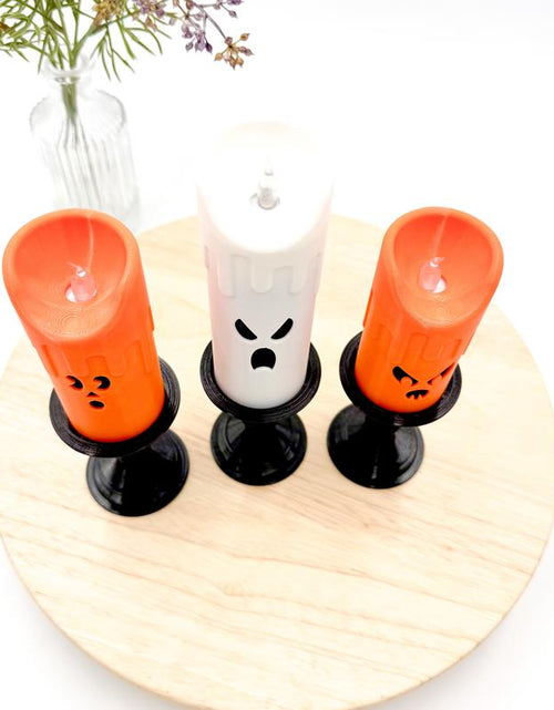Load image into Gallery viewer, Spooky Candlestick Halloween Decor
