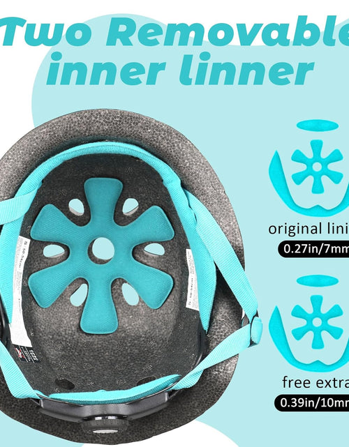 Load image into Gallery viewer, Toddler Kids Bike Helmet, Adjustable and Multi-Sport, 3 Sizes for Ages 1-2-3-5-8-14 Years Child Infant Boys Girls
