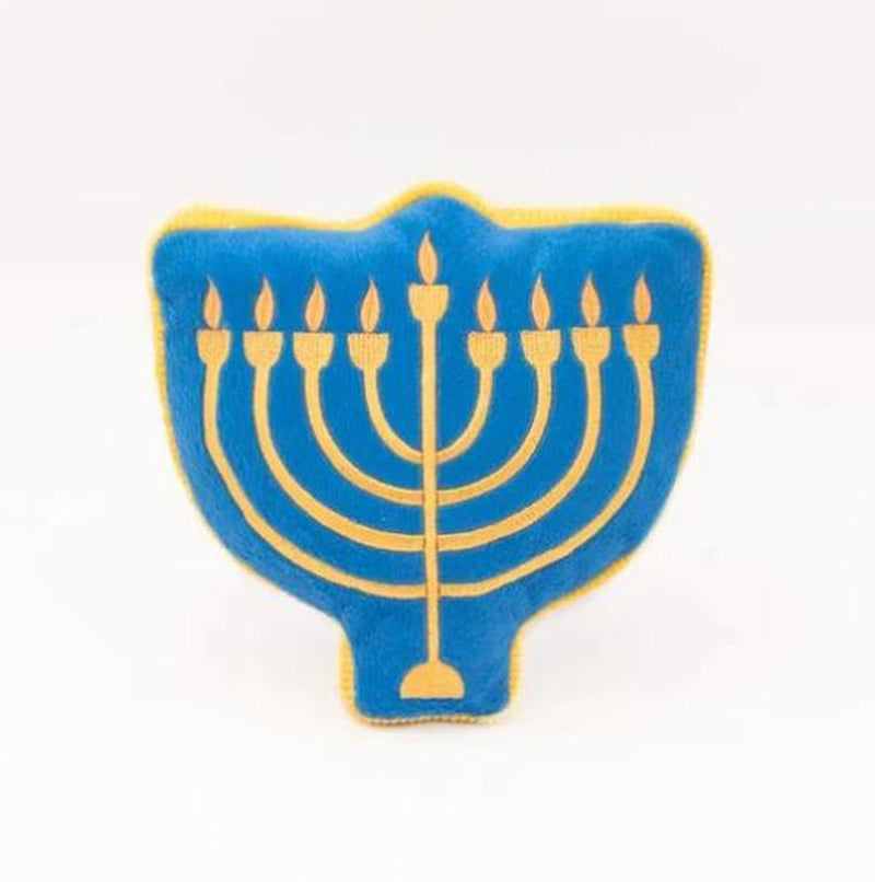 Hanukkah Squeakie Pattiez - Menorah