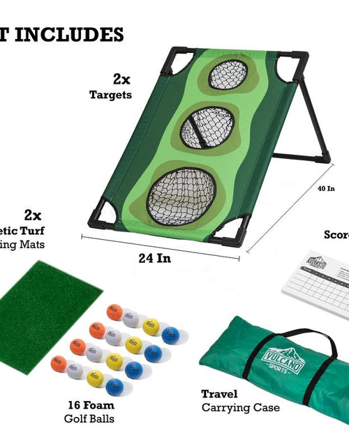 Load image into Gallery viewer, Par 1 Backyard Golf Cornhole Game, Golf Gifts for Men, Golf Accessories for Men, Golf Chipping Game
