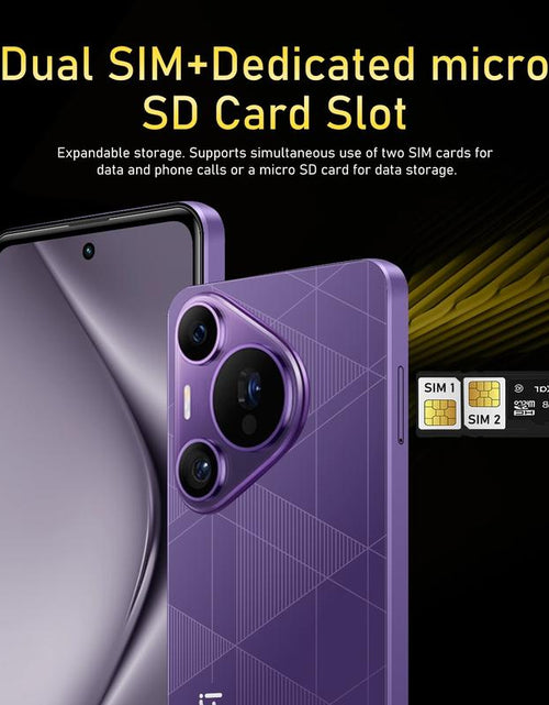 Load image into Gallery viewer, Fuffi Smartphone 6.56-Inch HD Screen, 4GB RAM + 32GB Storage, Dual Camera 5Mp+13Mp, Bluetooth-Compatible GPS, Metal Frame, Android 4G Phone
