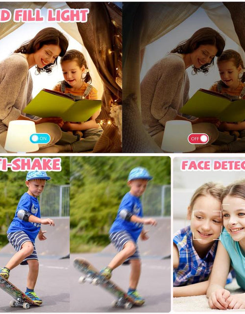 Load image into Gallery viewer, Auto Focus Digital Camera, 1 Count Full HD 1080P/48MP Mini Digital Cameras with 32G Memory Card, Compact Portable Camera, 16X Zoom Digital Camera Pictures For, Photo Camera, Shoot Cameras, Pocket Camera
