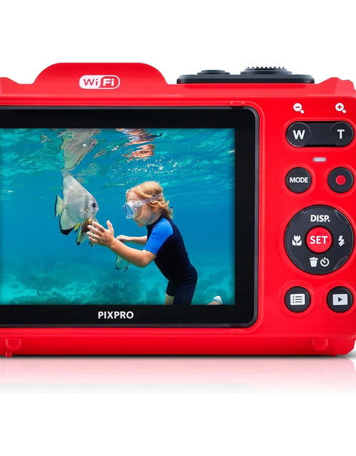 Load image into Gallery viewer, PIXPRO WPZ2 Full HD Rugged Waterproof Digital Camera, 16MP, Red
