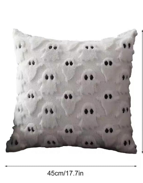 Load image into Gallery viewer, Ghost Pillow Cover - Soft and Cozy Cushion Cover for Home Decor
