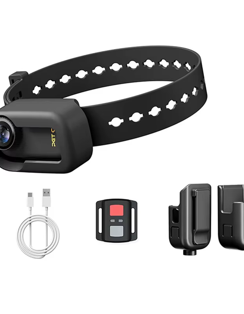 Load image into Gallery viewer, 4K 30Hz Pet Collar Camera, Animal Vlog Camera Mini Action Camera for Video Records Dog Collar Camera
