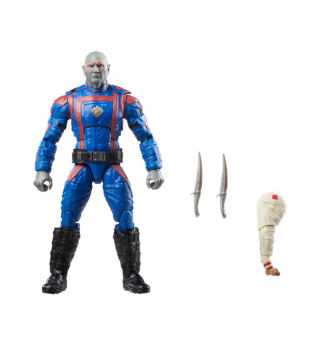 Marvel Legends Series Drax Guardians of The Galaxy Vol. 3 6-Inch Collectible Action Figures Toys for Ages 4 and Up