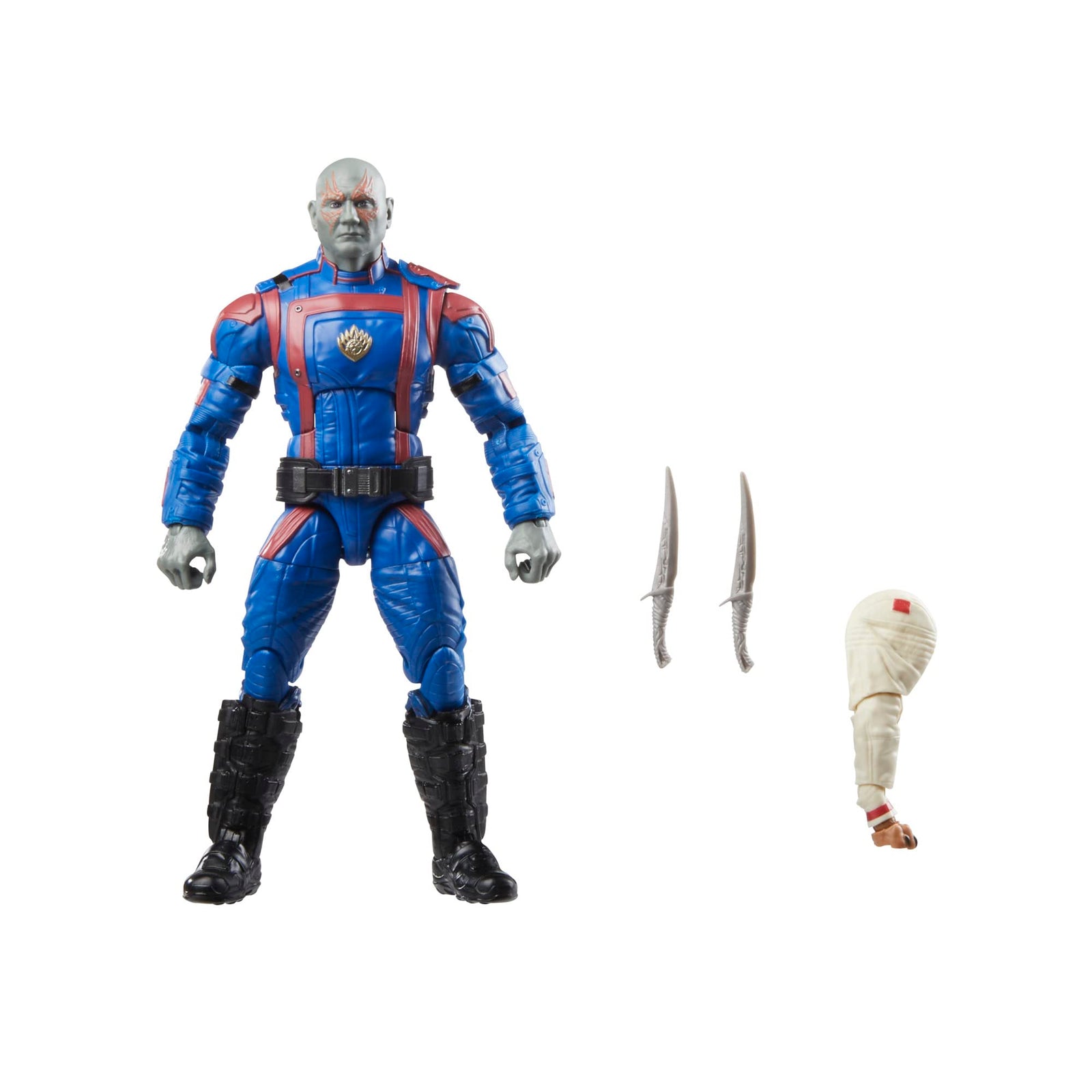 Marvel Legends Series Drax Guardians of The Galaxy Vol. 3 6-Inch Collectible Action Figures Toys for Ages 4 and Up