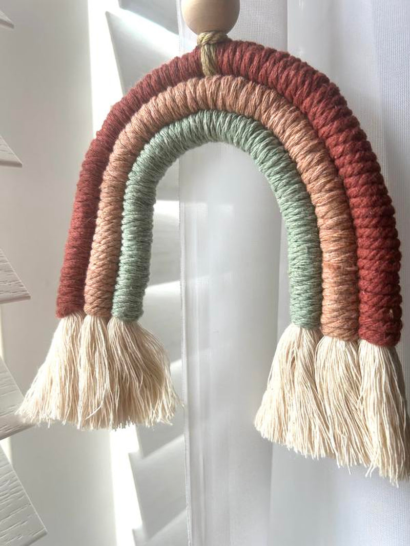 Rainbow Hanger - Baby Shower Gifts - Boho Decoration - Macramé -