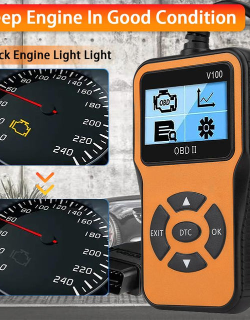 Load image into Gallery viewer, Advanced V100 OBD2 Scanner - Automotive Engine Diagnostic Tool, EOBD Car Check Engine Code Reader, OBD2 Auto Diagnostic Scan Instrument
