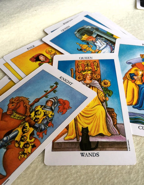 Load image into Gallery viewer, Rider-Waite Tarot Cards for Board Games and Play
