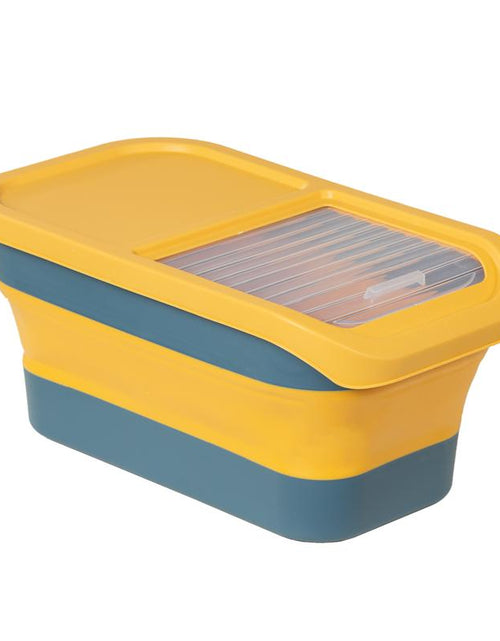 Load image into Gallery viewer, GOODSKY Dog Food Storage Container, Pet Food Storage Containers Dry Food for Dog, Cats and Other Pet, Collapsible Dog Food Container, Folding Pet Food Container with Lids
