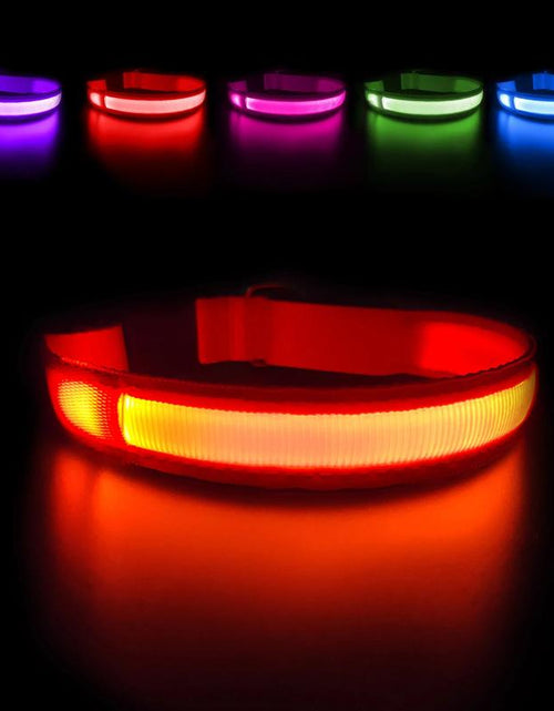 Load image into Gallery viewer, MASBRILL Dog Collar Luminous Pet Supplies Dog Collar Waterpoof Safety Collars
