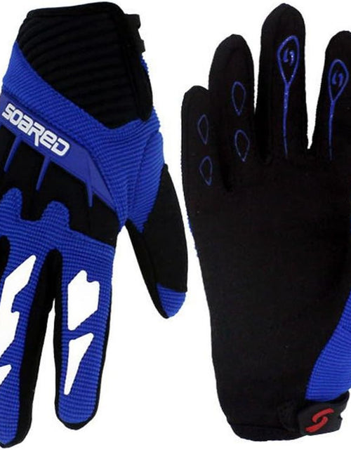 Load image into Gallery viewer, 50G Kids Full Long Finger Cycling Gloves,Skateboard Gloves, Roller Skating Gloves
