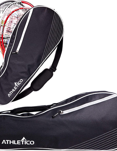 Load image into Gallery viewer, Tennis Bag and Racketball Bag - Tennis Bags for Women and Men to Hold Tennis Racket, Racquetball Racket, Pickleball Paddles and Other Equipment or Gear
