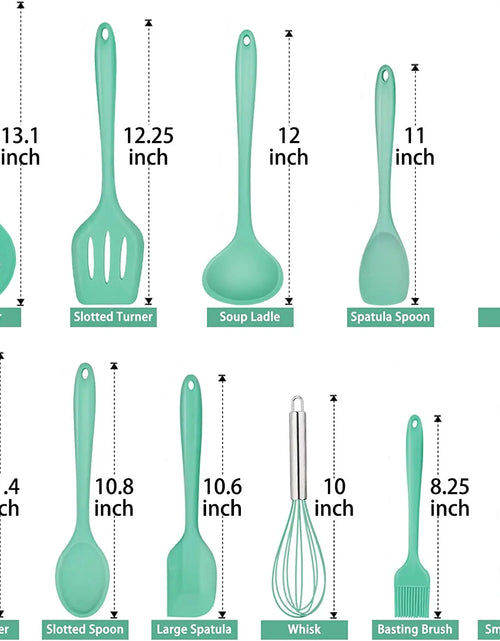 Load image into Gallery viewer, Silicone Kitchen Cooking Utensils Spatula Pasta Cookware Set Cooking Accessories Kitchen Utensils Kitchen Tools Kitchen Gadgets
