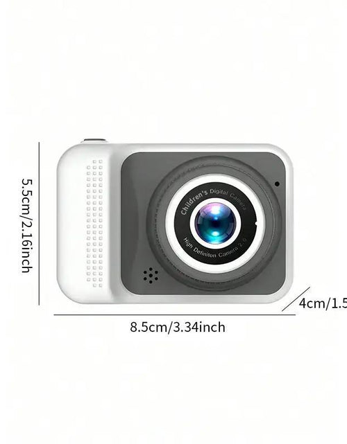 Load image into Gallery viewer, 1080P Mini Dual Lens Digital Camera for Summer, 2000W Front &amp; Rear Dual Compact Camera with Eye Protective Screen, Digital Camera, Anti-Fall High Definition Digital Cameras, Portable Digital Cameras for Video Shooting, Camera for Vlogging
